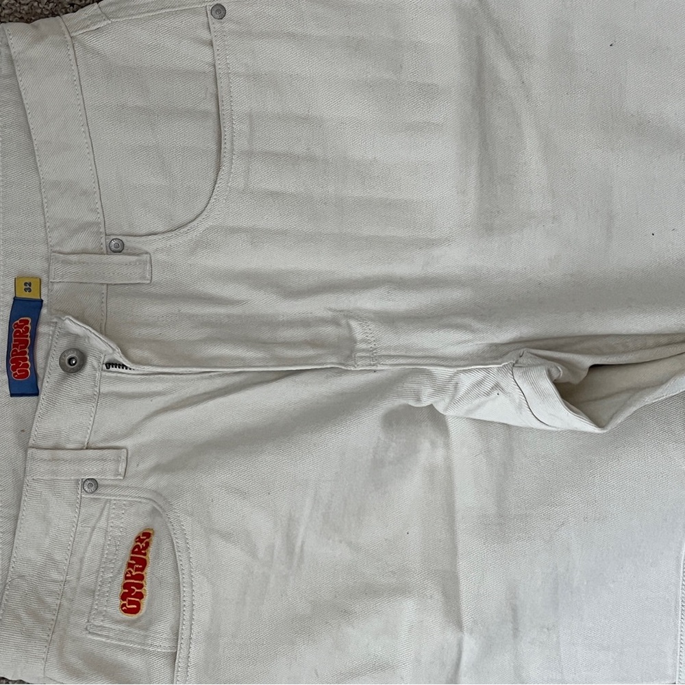 Empyre Cream Relaxed Fit Jeans